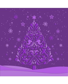 Gemini Ornate Christmas Tree 3D Embossing Folder (GEM-EF6-3D-OC) Gemini Ornate Christmas Tree 3D Embossing Folder (GEM-EF6-3D-OC)