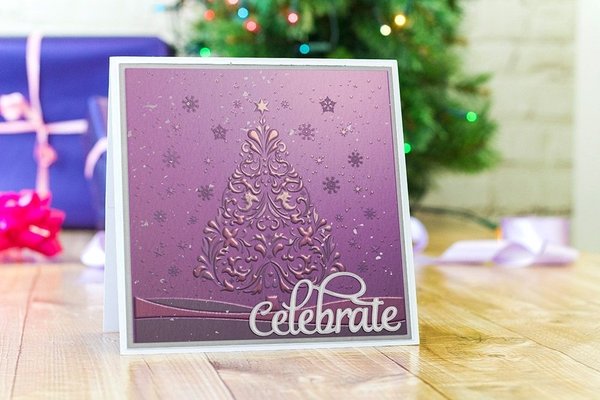 Gemini Ornate Christmas Tree 3D Embossing Folder (GEM-EF6-3D-OC) Gemini Ornate Christmas Tree 3D Embossing Folder (GEM-EF6-3D-OC)