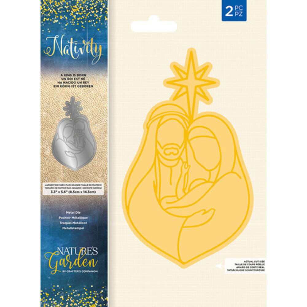 Crafter's Companion Nativity A King Is Born Die (NG-NAT-MD-AKI) Crafter's Companion Nativity A King Is Born Die (NG-NAT-MD-AKI)