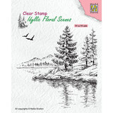 Nellie Snellen Wintery Water's Edge Clear Stamp (IFS025)