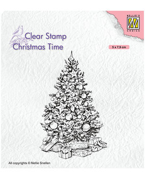 Nellie Snellen Christmas Tree Clear Stamp (CT035)