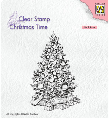 Nellie Snellen Christmas Tree Clear Stamp (CT035)