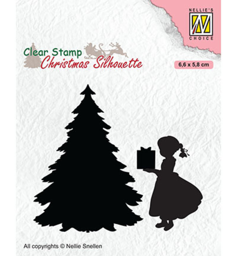 Nellie Snellen Thank You Santa!! Clear Stamp (CSIL013)