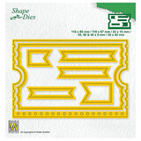 Nellie Snellen Shape Die Ticket Booklet (SD178)