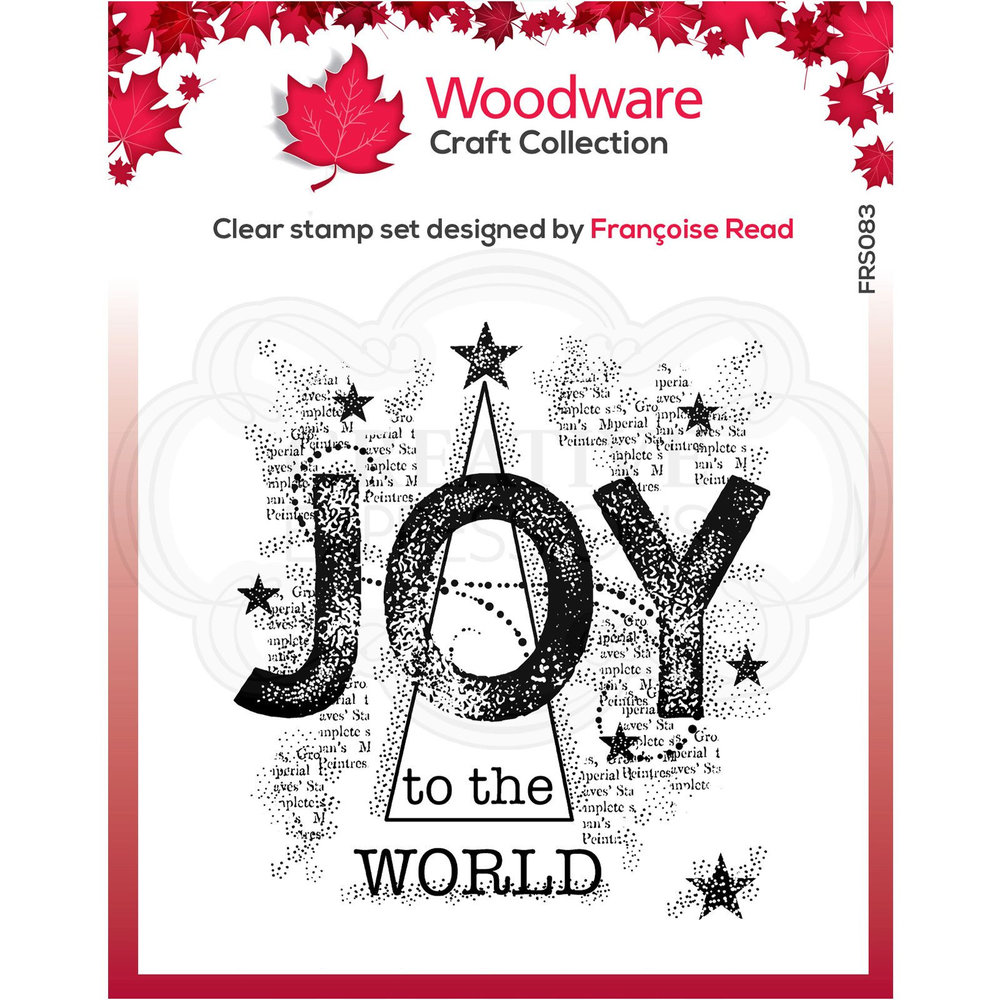 Woodware Singles Joy Clear Stamp Set (FRS083)