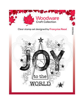 Woodware Singles Joy Clear Stamp Set (FRS083)