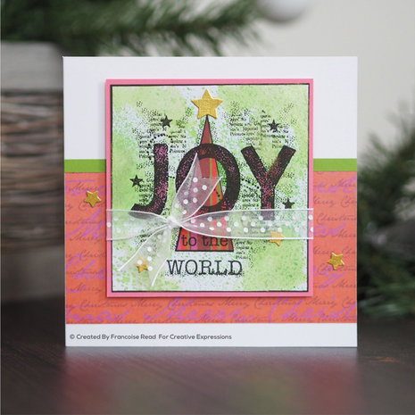 Woodware Singles Joy Clear Stamp Set (FRS083)