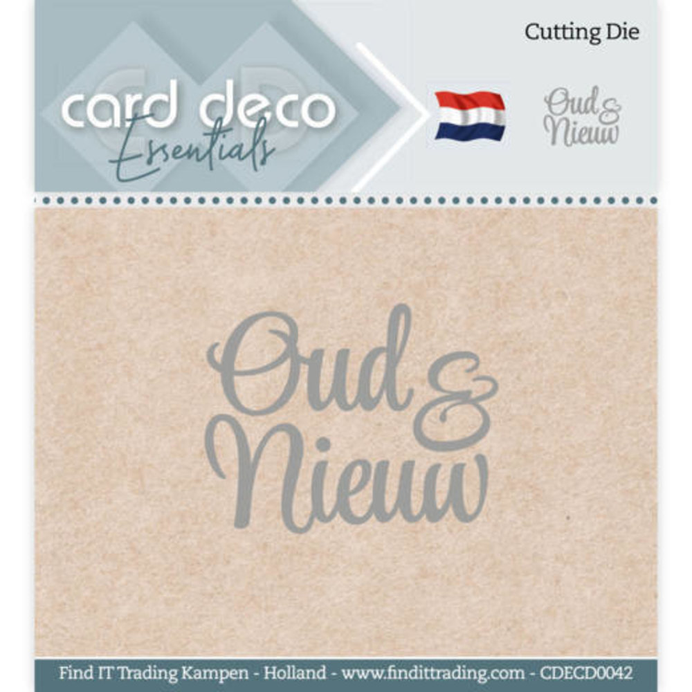 Card Deco Snijmal Oud & Nieuw (CDECD0042)