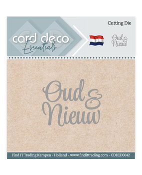 Card Deco Snijmal Oud & Nieuw (CDECD0042)