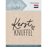 Card Deco Clear Stamp Kerst Knuffel (CDECS015)