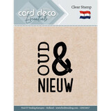 Card Deco Clear Stamp Oud & Nieuw (CDECS017)