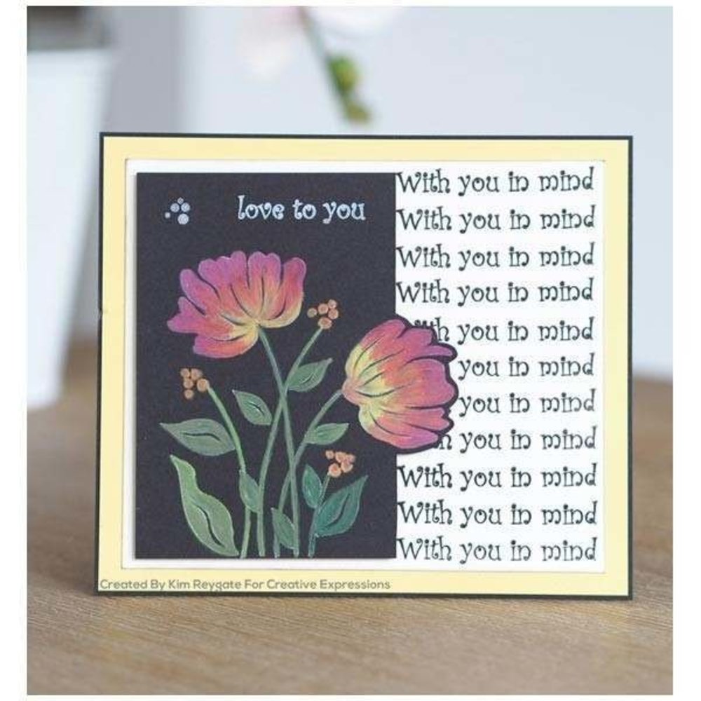 Woodware Singles Peony Set Clear Stamp Set (FRS824) Woodware Singles Peony Set Clear Stamp Set (FRS824)