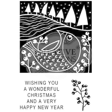 Woodware Singles Chubby Robin Clear Stamp Set (FRS829) Woodware Singles Chubby Robin Clear Stamp Set (FRS829)