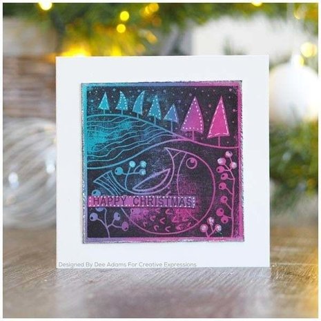 Woodware Singles Chubby Robin Clear Stamp Set (FRS829) Woodware Singles Chubby Robin Clear Stamp Set (FRS829)