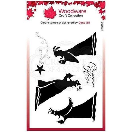 Woodware Bringing Gifts Clear Stamp Set (JGS736) Woodware Bringing Gifts Clear Stamp Set (JGS736)