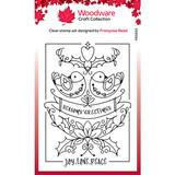 Woodware Singles Two Turtle Doves Clear Stamp Set (FRS823)