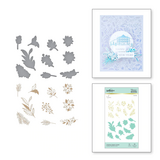 Spellbinders Christmas Organic Foliage Glimmer Hot Foil Plates & Dies (GLP-184)