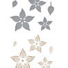 Spellbinders Glimmer Poinsettia Glimmer Hot Foil Plates & Dies (GLP-196) Spellbinders Glimmer Poinsettia Glimmer Hot Foil Plates & Dies (GLP-196)