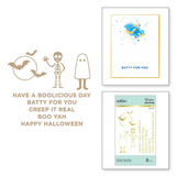 Spellbinders Spooky Greetings Glimmer Hot Foil Plates (GLP-210)