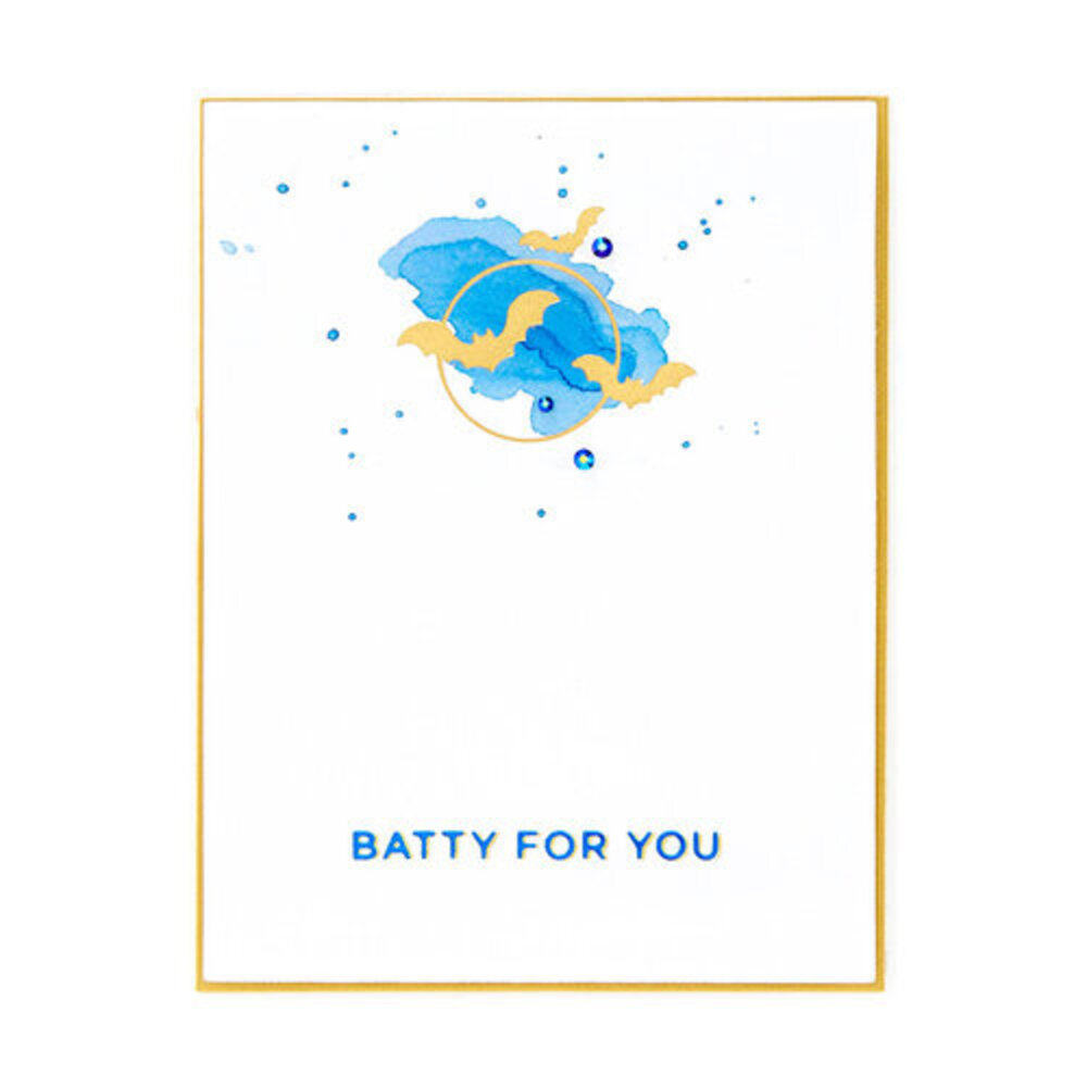 Spellbinders Spooky Greetings Glimmer Hot Foil Plates (GLP-210)