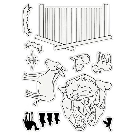 Gemini Away In A Manger Stamp & Die (GEM-STD-AWAER) Gemini Away In A Manger Stamp & Die (GEM-STD-AWAER)