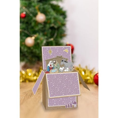 Gemini Away In A Manger Stamp & Die (GEM-STD-AWAER) Gemini Away In A Manger Stamp & Die (GEM-STD-AWAER)