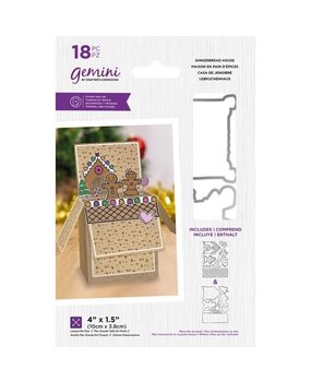 Gemini Gingerbread House Stamp & Die (GEM-STD-GINSE)