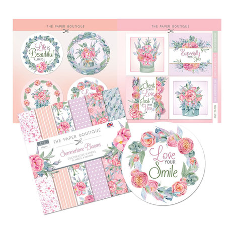 The Paper Boutique Blooms 8x8 Inch Paper Kit (PB1379) The Paper Boutique Blooms 8x8 Inch Paper Kit (PB1379)