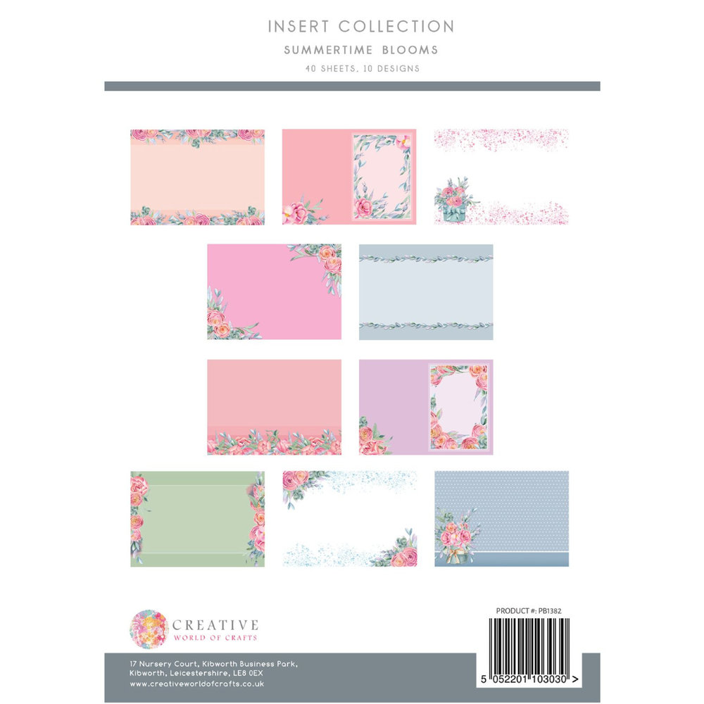 The Paper Boutique Blooms Insert Collection (PB1382) The Paper Boutique Blooms Insert Collection (PB1382)