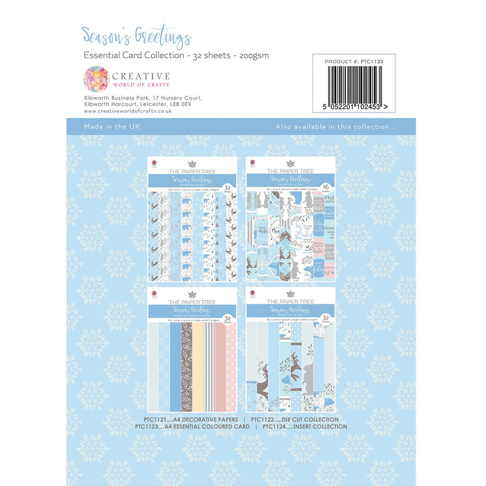 The Paper Tree Season's Greetings Essential Card Collection (PTC1123) The Paper Tree Season's Greetings Essential Card Collection (PTC1123)