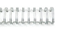 Cinch Binding Wires 2,5 cm Silver (71009-7) Cinch Binding Wires 2,5 cm Silver (71009-7)