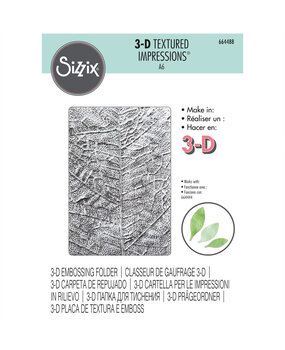 Sizzix 3D Textured Impressions Leaf Vein (664488) Sizzix 3D Textured Impressions Leaf Vein (664488)
