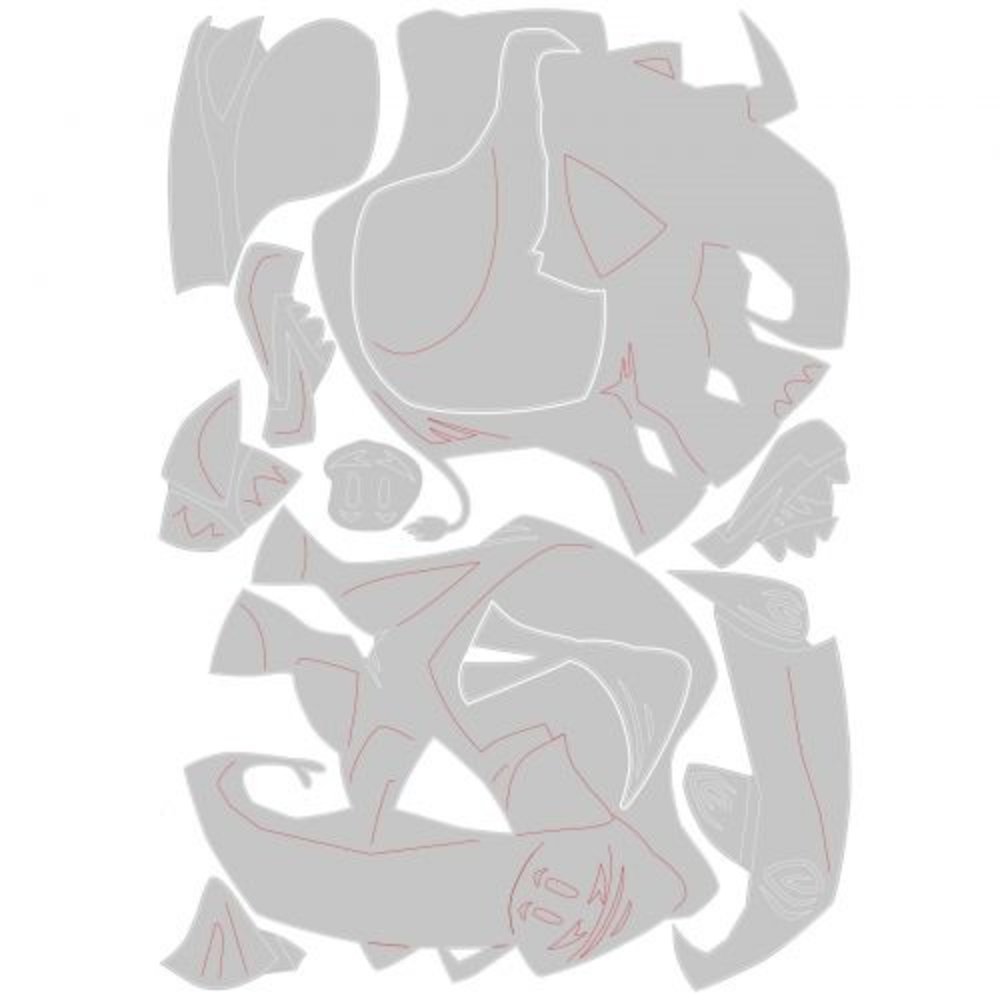 Sizzix Thinlits Alterations Colorize Clarence (664428)