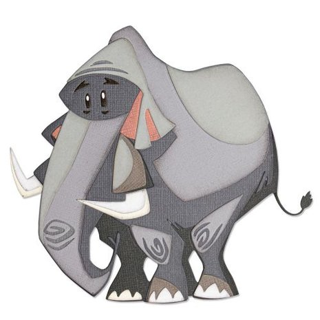 Sizzix Thinlits Alterations Colorize Clarence (664428)