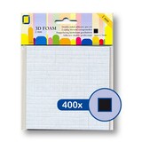 JEJE Produkt 3D Foam Black 5 mm x 5 mm x 2 mm (3.3142)