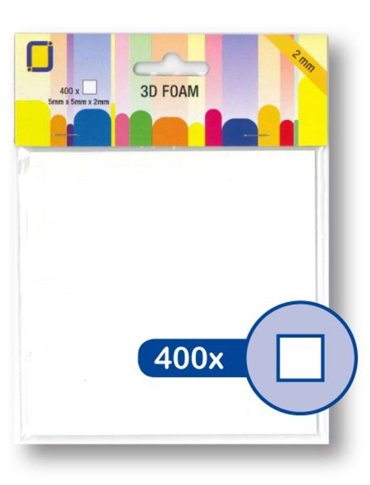 JEJE Produkt 3D Foam 5 mm x 5 mm x 2 mm (3.3100)