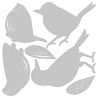 Sizzix Thinlits Alterations Colorize Feathered Friends (664433) Sizzix Thinlits Alterations Colorize Feathered Friends (664433)