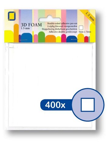 JEJE Produkt 3D Foam 5 mm x 5 mm x 1,5 mm (3.3115) JEJE Produkt 3D Foam 5 mm x 5 mm x 1,5 mm (3.3115)
