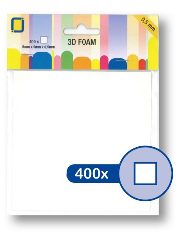 JEJE Produkt 3D Foam 5 mm x 5 mm x 0,5 mm (3.3105) JEJE Produkt 3D Foam 5 mm x 5 mm x 0,5 mm (3.3105)
