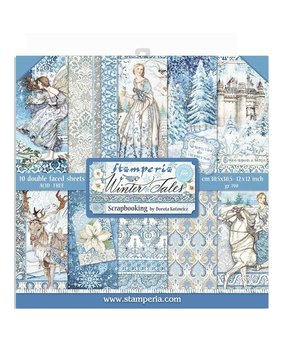 Stamperia Winter Tales 12x12 Inch Paper Pack (SBBL76) Stamperia Winter Tales 12x12 Inch Paper Pack (SBBL76)