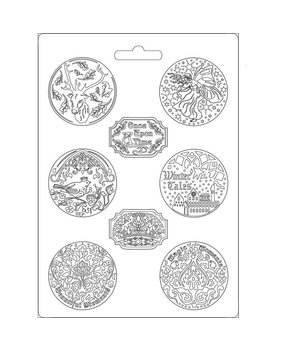 Stamperia Soft Mould A4 Winter Tales Fairy (K3PTA472)