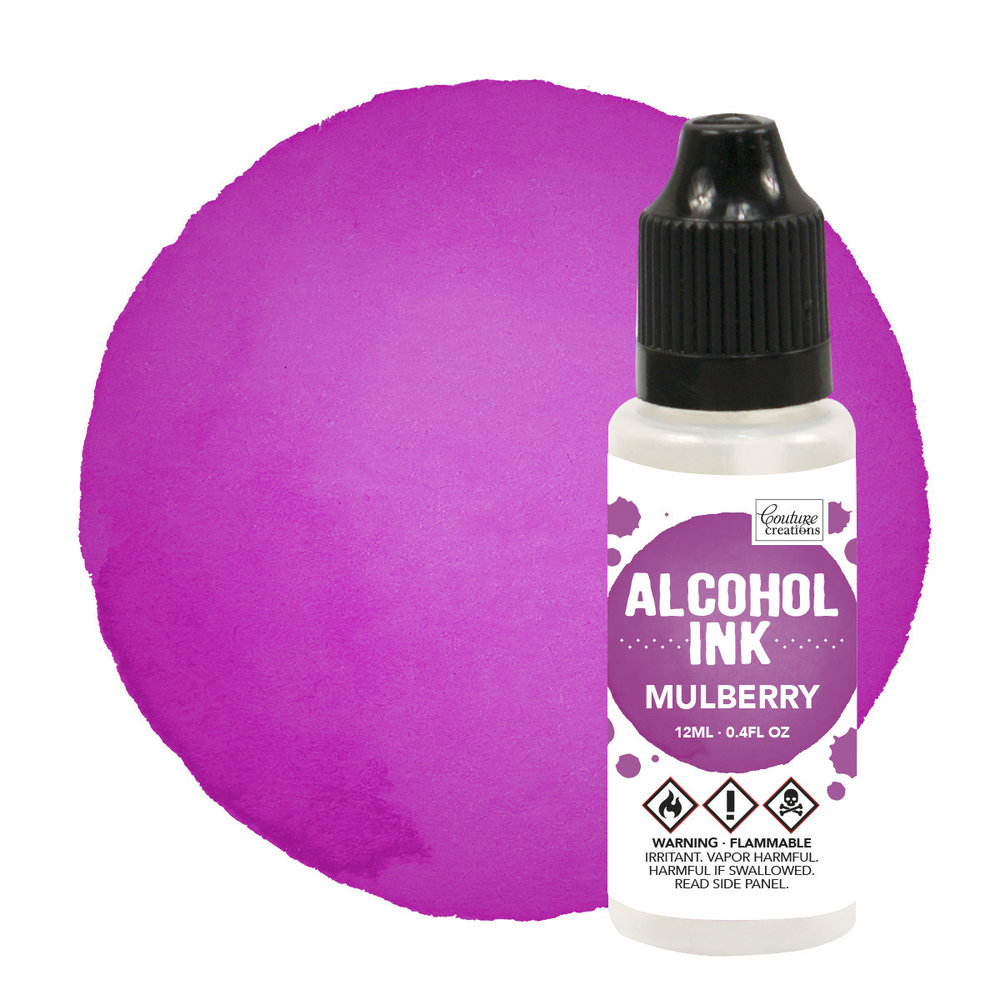Couture Creations Alcohol Ink Mulberry 12ml (CO727325) Couture Creations Alcohol Ink Mulberry 12ml (CO727325)