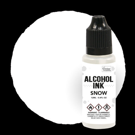 Couture Creations Alcohol Ink Snow 12ml (CO727332)