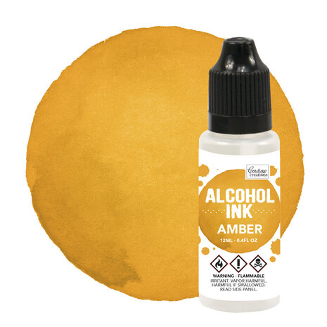 Couture Creations Alcohol Ink Amber 12ml (CO727335) Couture Creations Alcohol Ink Amber 12ml (CO727335)