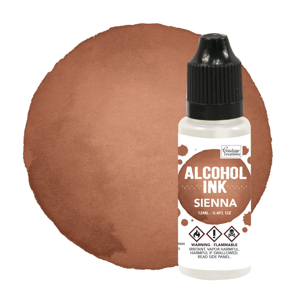 Couture Creations Alcohol Ink Sienna 12ml (CO727336) Couture Creations Alcohol Ink Sienna 12ml (CO727336)