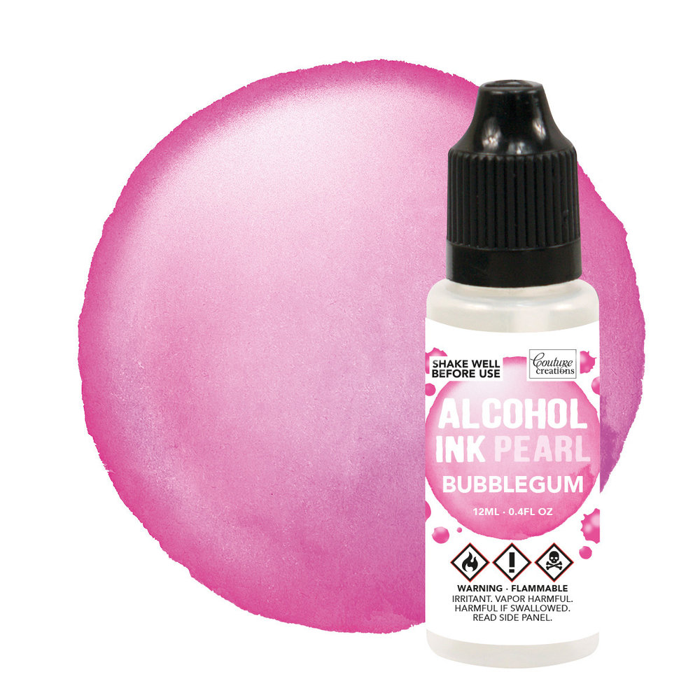 Couture Creations Alcohol Ink Pearl Bubblegum 12ml (CO727373)