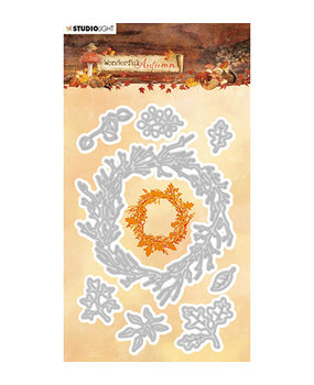 Studio Light Wonderful Autumn Snij- & Embossing Mal (STENCILWA312) Studio Light Wonderful Autumn Snij- & Embossing Mal (STENCILWA312)