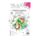 Pink Ink Designs Thistlehogs A5 Clear Stamp Set (PI067)
