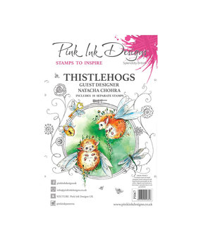 Pink Ink Designs Thistlehogs A5 Clear Stamp Set (PI067) Pink Ink Designs Thistlehogs A5 Clear Stamp Set (PI067)