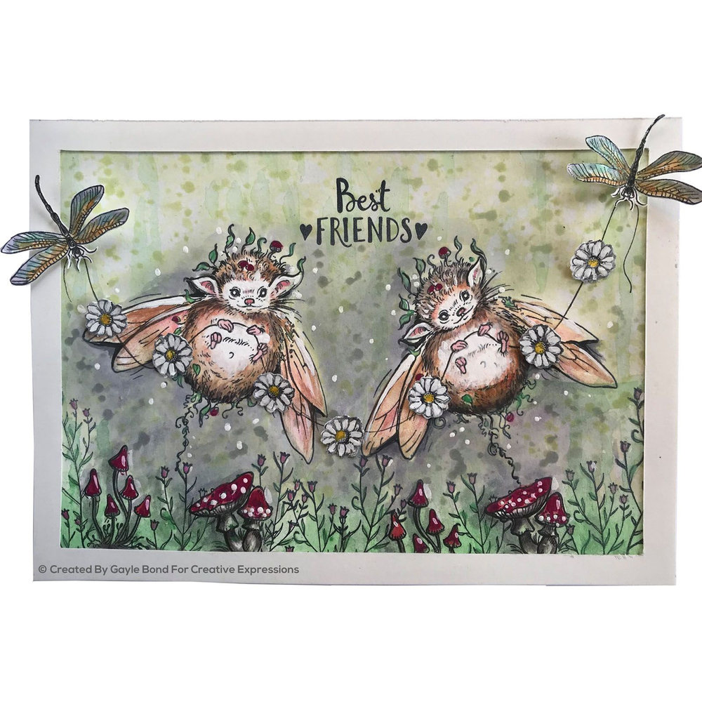 Pink Ink Designs Thistlehogs A5 Clear Stamp Set (PI067) Pink Ink Designs Thistlehogs A5 Clear Stamp Set (PI067)